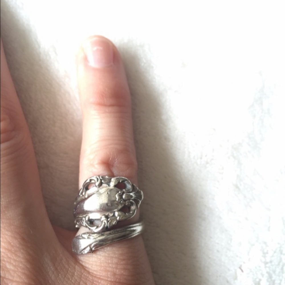 Vintage spoon ring, so lovely